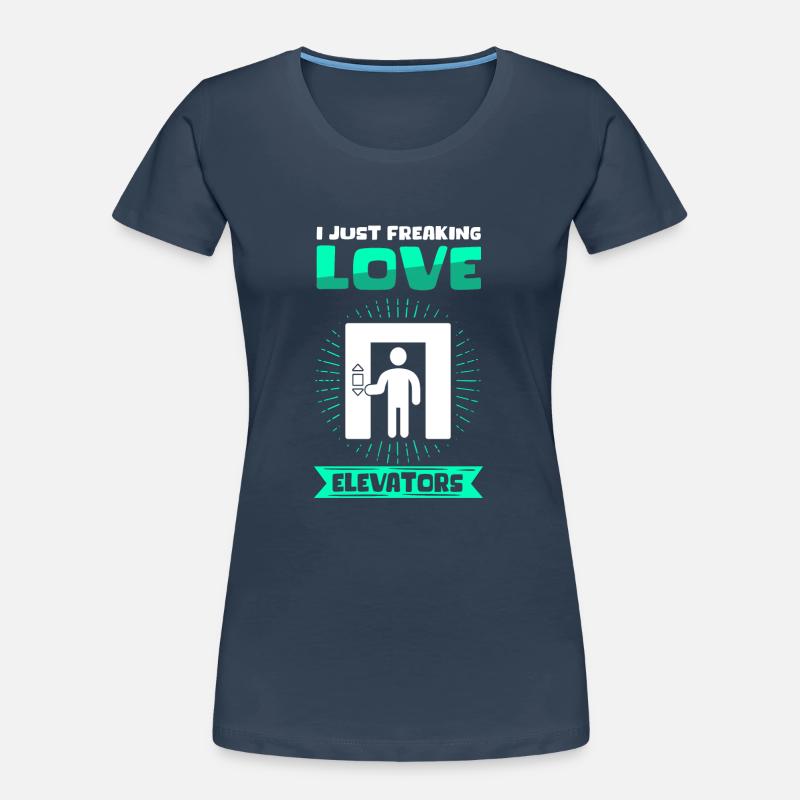 Elevator Elevator Elevator Mechanic Gift Women's Premium Organic T-Shirt