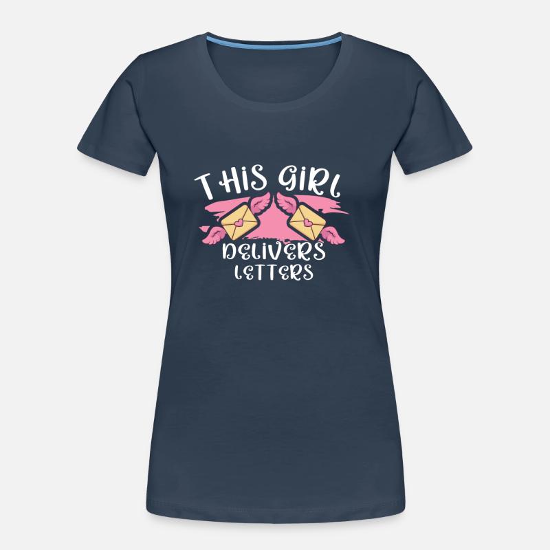 Commis des postes Postlady Postman Post Office T-shirt bio Premium Femme