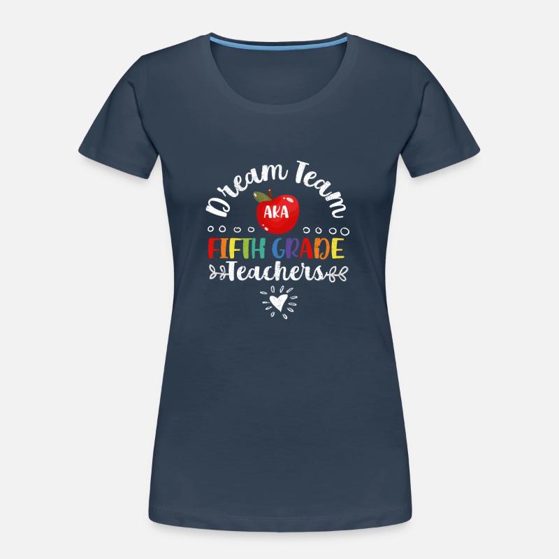 Dream Team aka Fifth Grader 5th School Teacher Women's Premium Organic T-Shirt