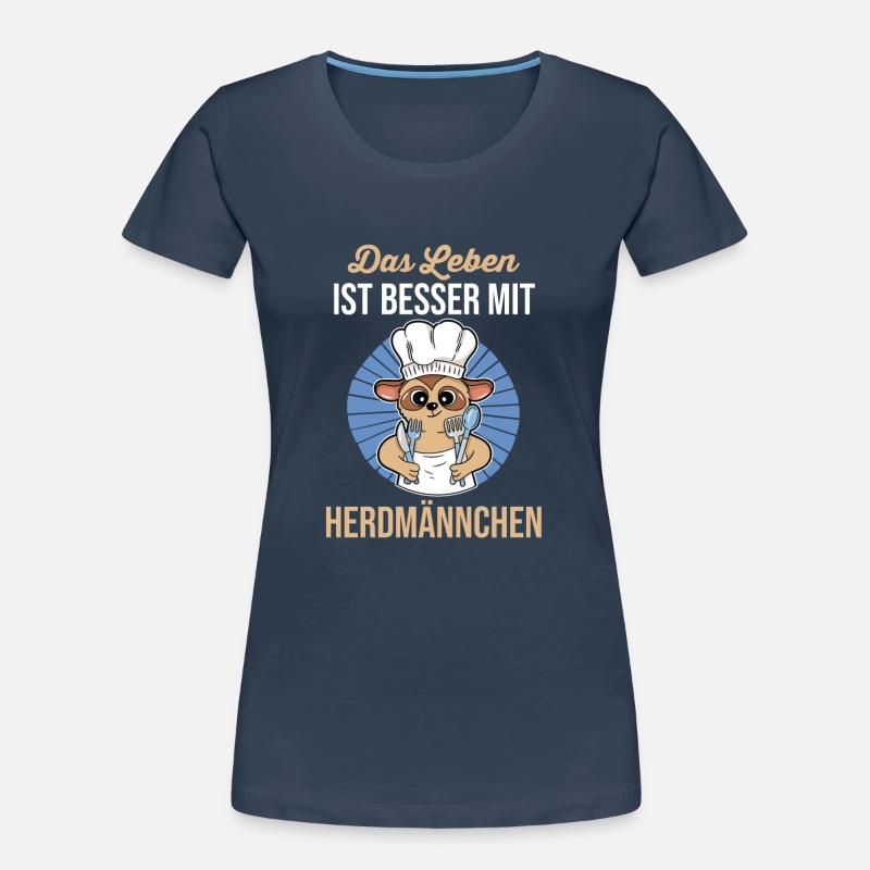 Erdmännchen Herdmännchen Frauen Premium Bio T-Shirt