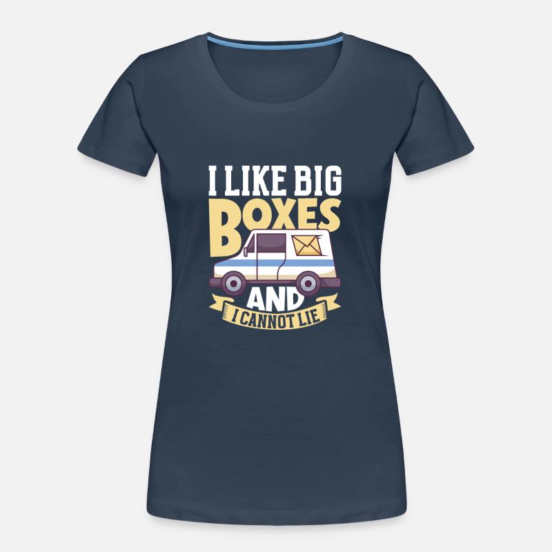 Commis des postes Postlady Postman Post Office T-shirt bio Premium Femme