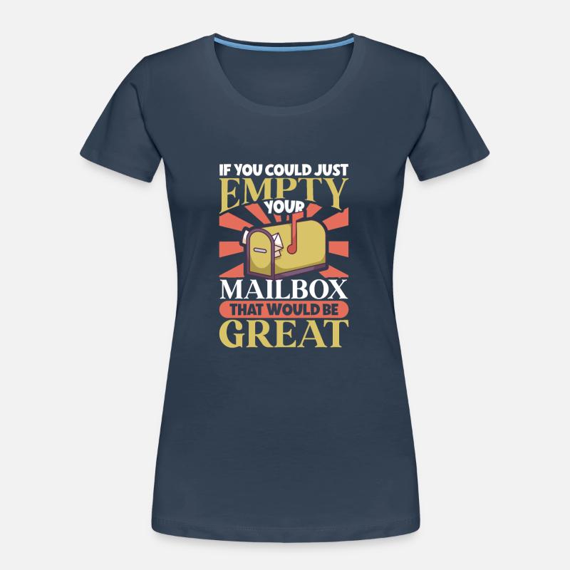 Commis des postes Postlady Postman Post Office T-shirt bio Premium Femme