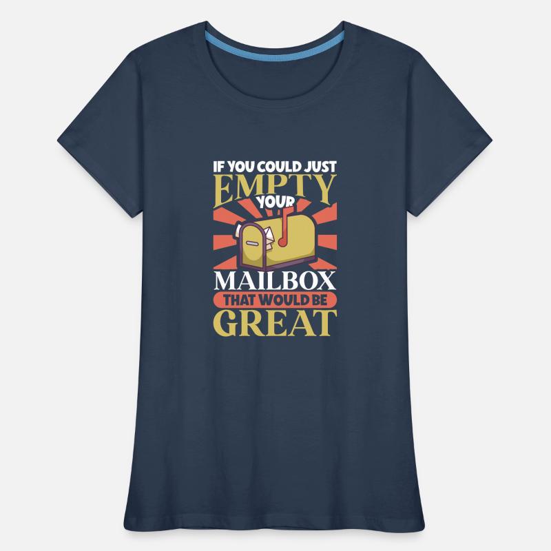 Commis des postes Postlady Postman Post Office T-shirt bio Premium Femme