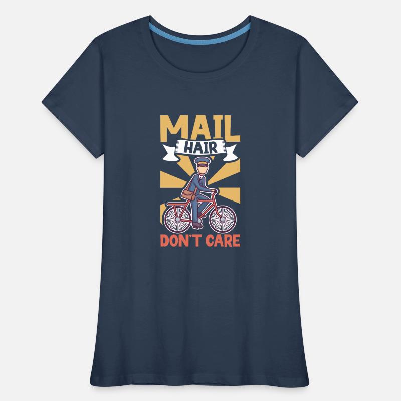 Commis des postes Postlady Postman Post Office T-shirt bio Premium Femme