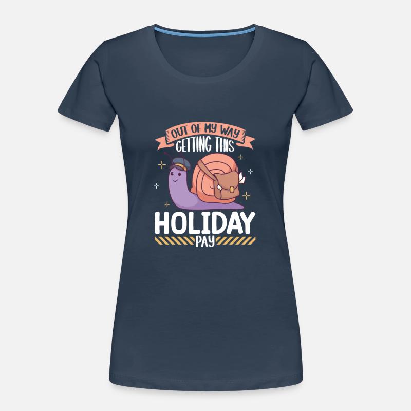 Commis des postes Postlady Postman Post Office T-shirt bio Premium Femme