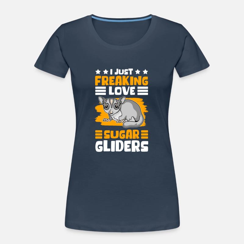 Sugar Glider Cute Short-headed Glider Gift Women's Premium Organic T-Shirt