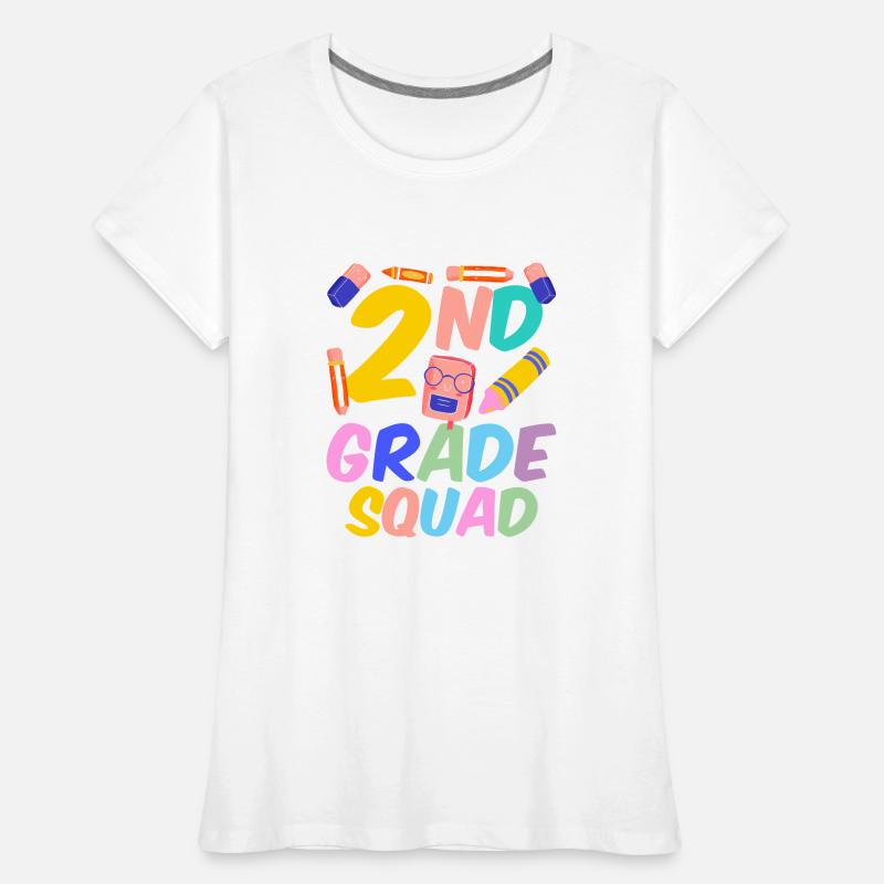 Team Second Class Teacher Second Class Women's Premium Organic T-Shirt