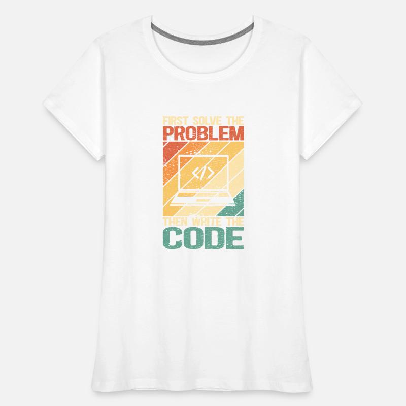 Programmierer Software-Entwickler | programmieren Frauen Premium Bio T-Shirt