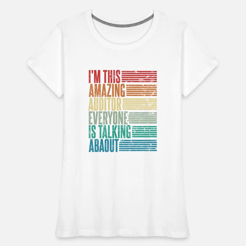 Comptable agréé Comptable agréé Don T-shirt bio Premium Femme