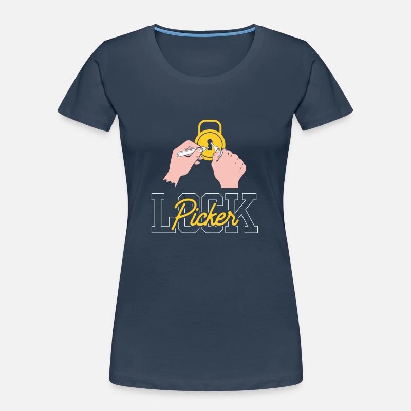 Lock Cracker Lock Picker Lock Picking Lock Women's Premium Organic T-Shirt