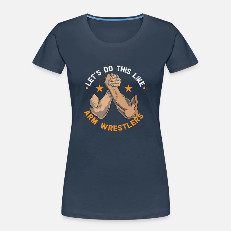 Bras de fer, bras de fer, bras de fer, T-shirt bio Premium Femme