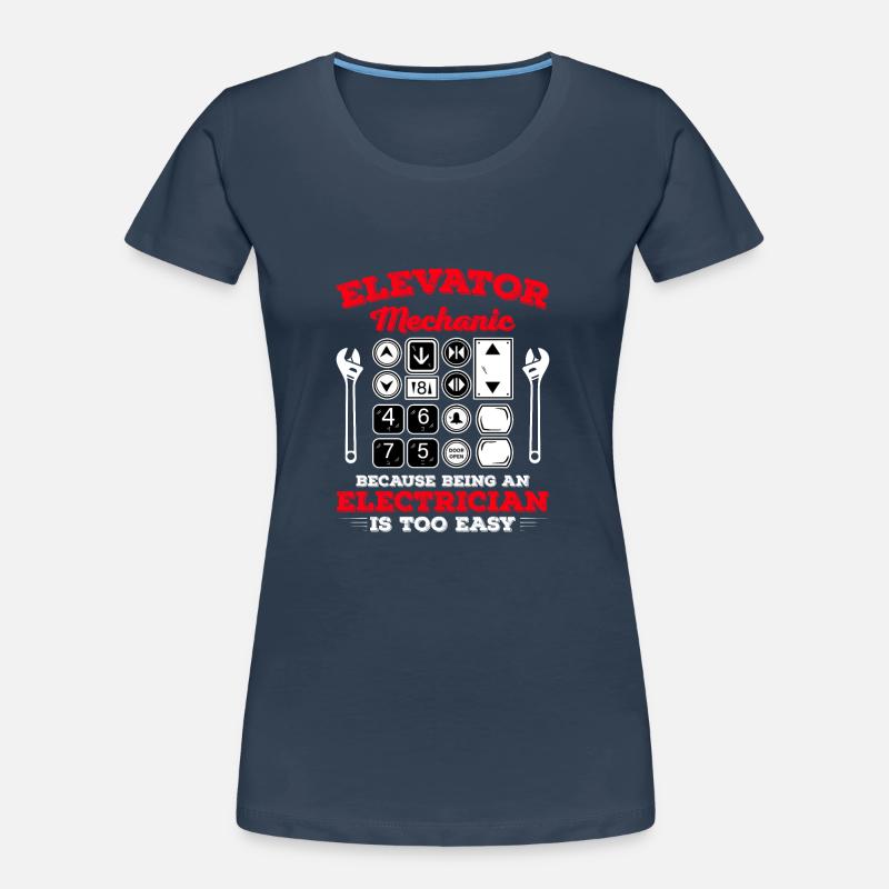 Elevator Technician Elevator Mechanic Women's Premium Organic T-Shirt