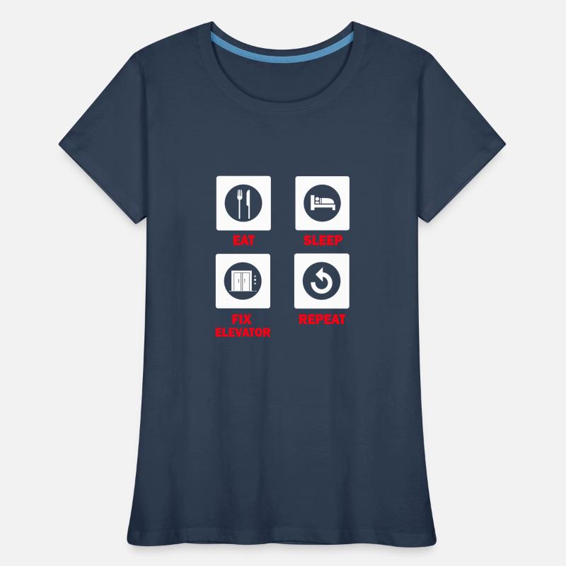 Elevator Technician Elevator Mechanic Women's Premium Organic T-Shirt