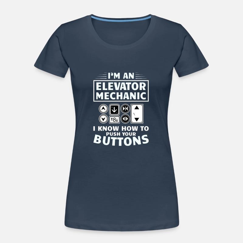 Elevator Technician Elevator Mechanic Women's Premium Organic T-Shirt