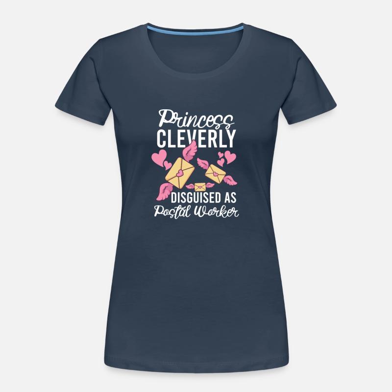 Commis des postes Postlady Postman Post Office T-shirt bio Premium Femme
