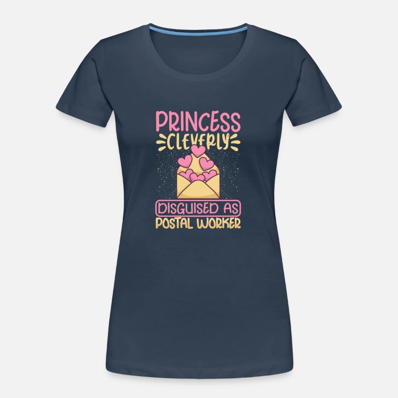 Commis des postes Postlady Postman Post Office T-shirt bio Premium Femme