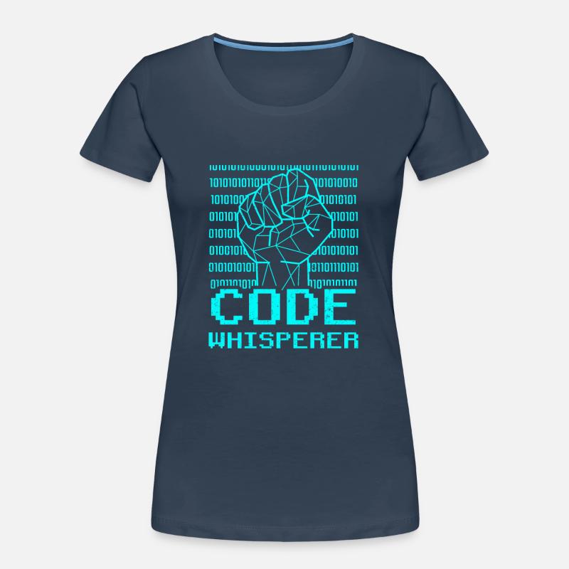 Code Flüsterer Coding Coder Programmierer Frauen Premium Bio T-Shirt