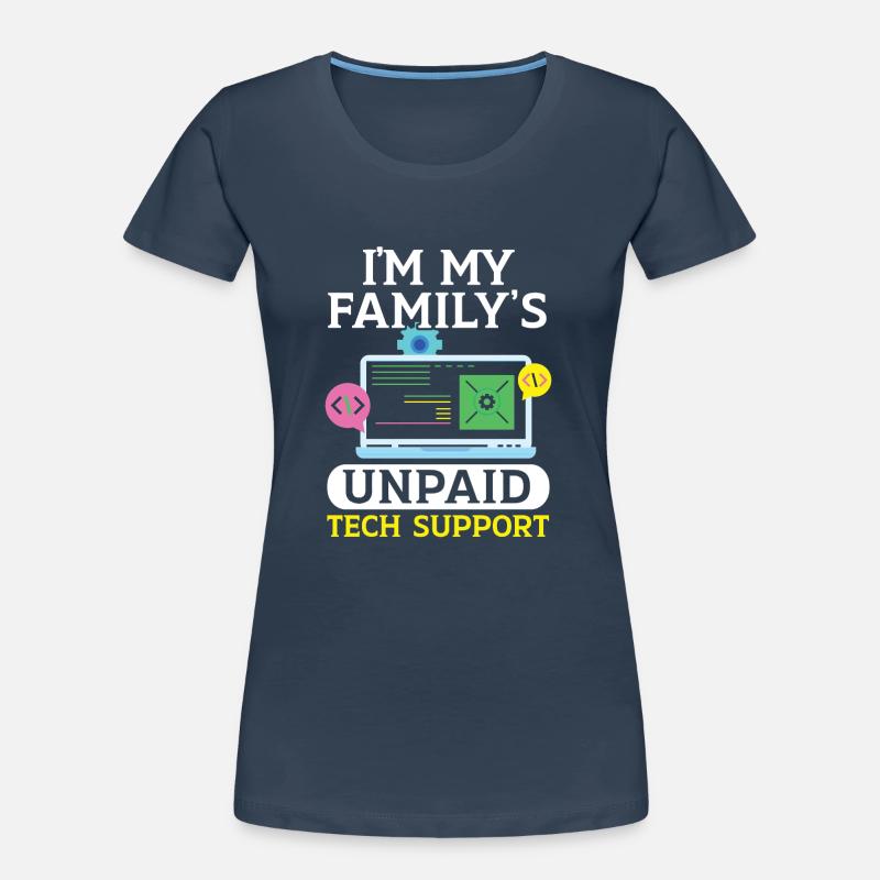 Bitte starten Sie Ihren Computer neu Frauen Premium Bio T-Shirt