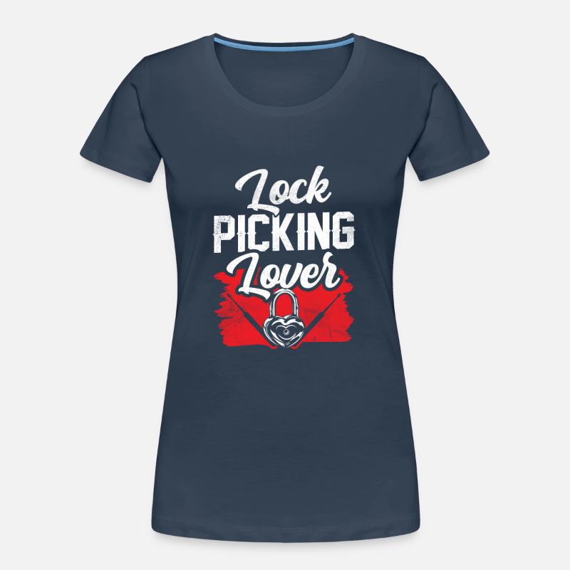 Lock Picking Lover Cracker Lock Cracking Women's Premium Organic T-Shirt
