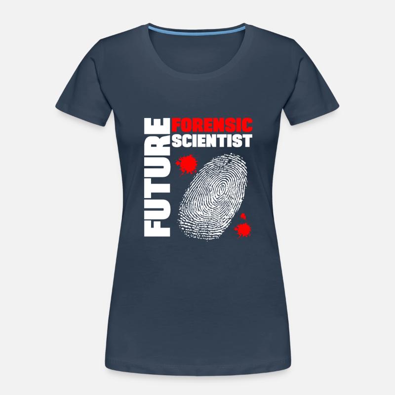Future Forensic Scientist Analyst Crime Lab Gift Women's Premium Organic T-Shirt
