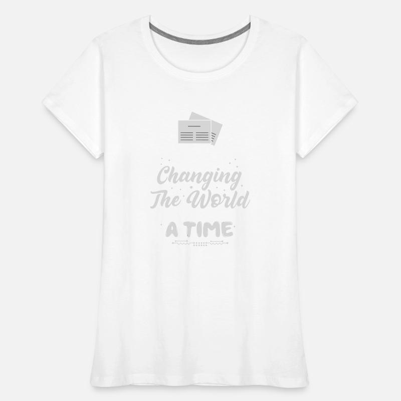 Analyste de données Spreadsheet Nerd T-shirt bio Premium Femme