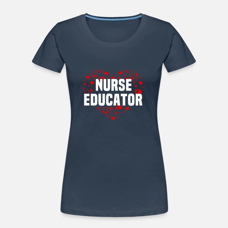 Infirmière instructrice T-shirt bio Premium Femme