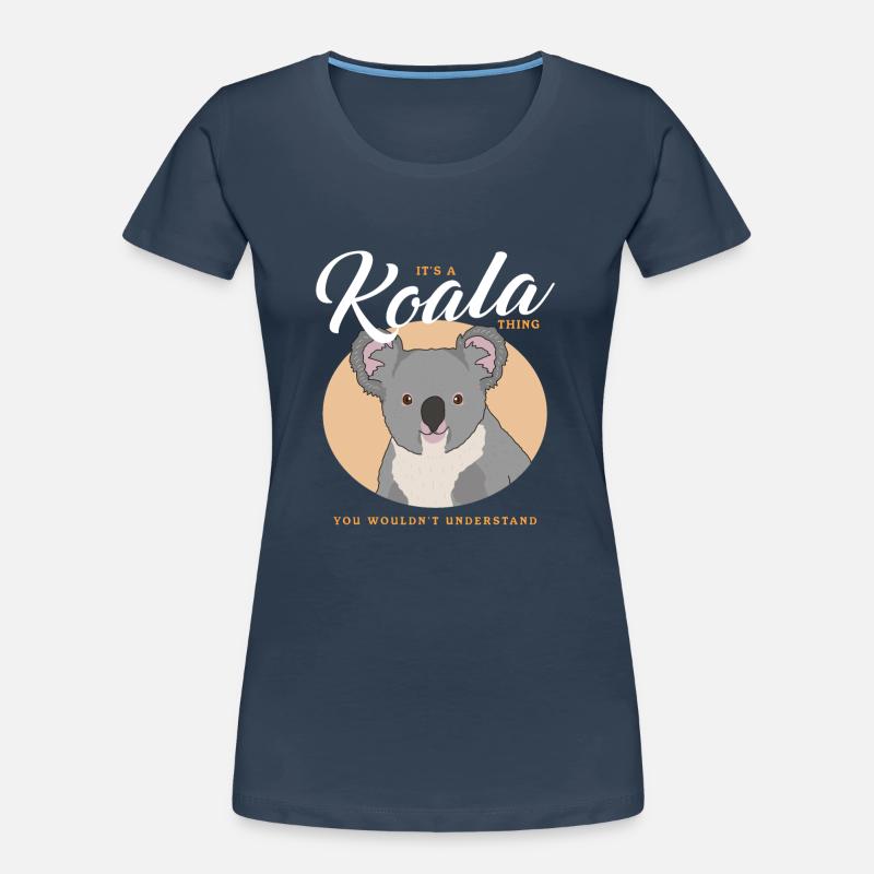 Koala Koalas Koala Bears Koala Bear Gift Women's Premium Organic T-Shirt
