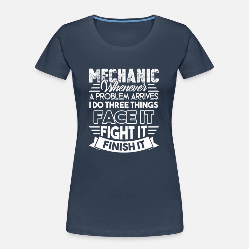 Mechanic Mechanic Solves Problem Women's Premium Organic T-Shirt