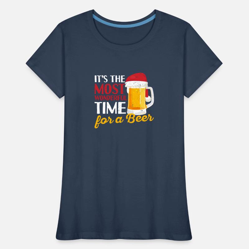 It's the best time for a beer-soaked Women's Premium Organic T-Shirt