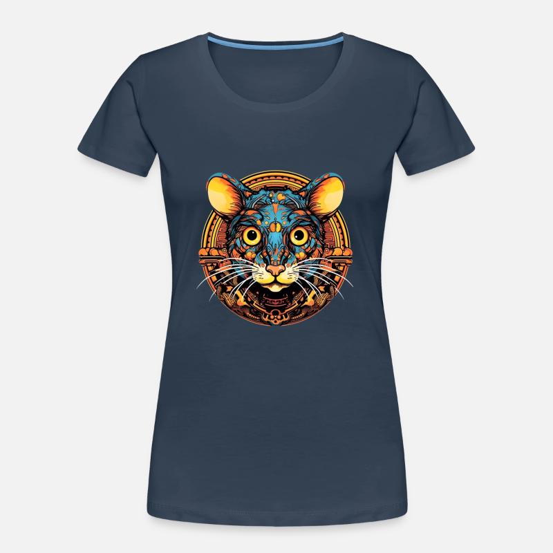 Cheddar Cheese Mouse Women's Premium Organic T-Shirt