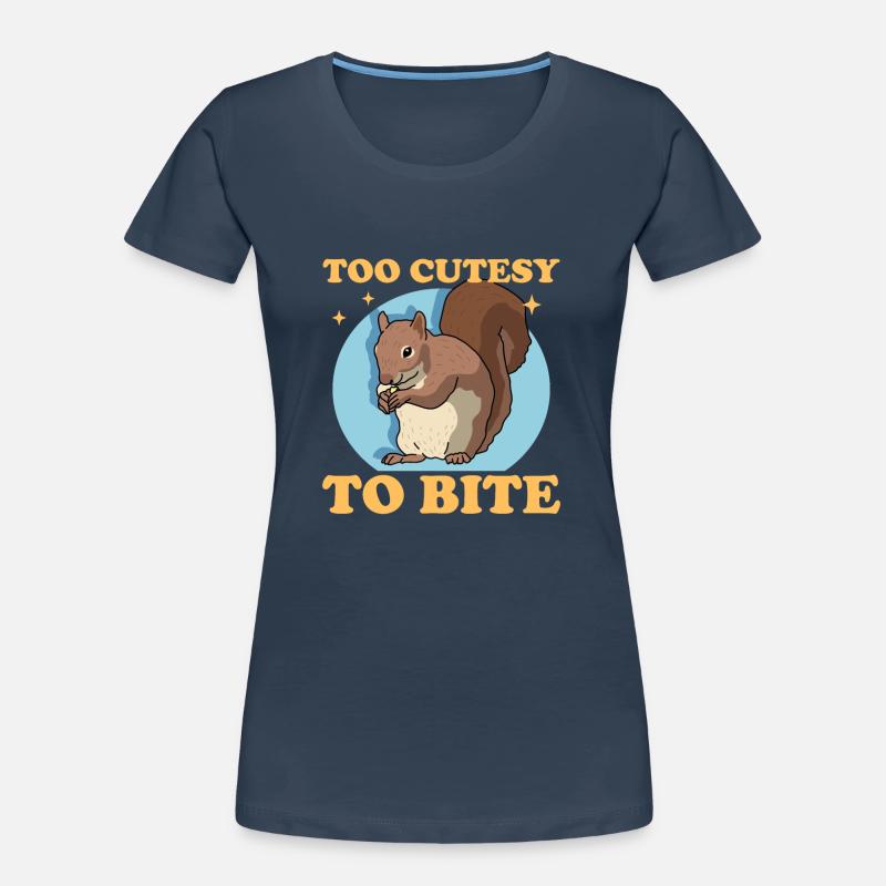 Süßes Eichhörnchen Grauhörnchen Hörnchen Geschenk Frauen Premium Bio T-Shirt