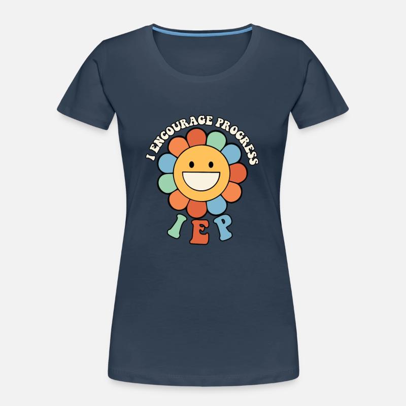 Accélération de l’appréciation des enseignants J’encourage le progrès T-shirt bio Premium Femme