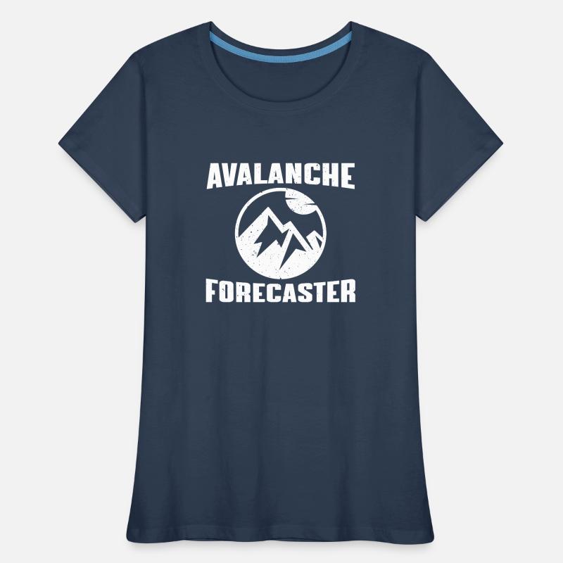 Système d’alerte aux avalanches T-shirt bio Premium Femme