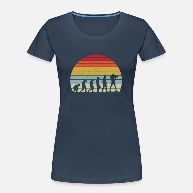 Biathlon Evolution Frauen Premium Bio T-Shirt