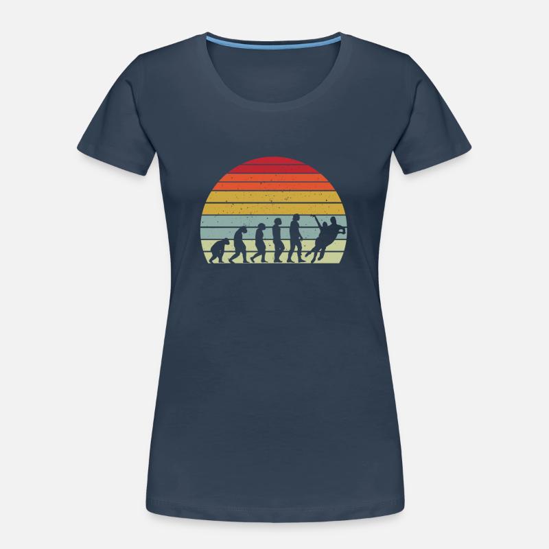 Danse sur glace rétro Evolution Design T-shirt bio Premium Femme