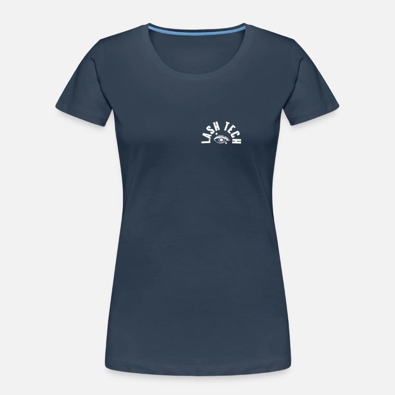 Conception de sac de technicien en cils T-shirt bio Premium Femme