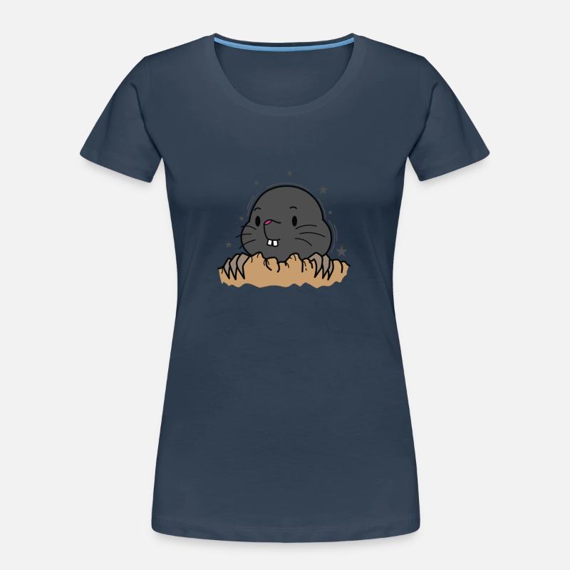 Mole Earthen mound Molehill Women's Premium Organic T-Shirt