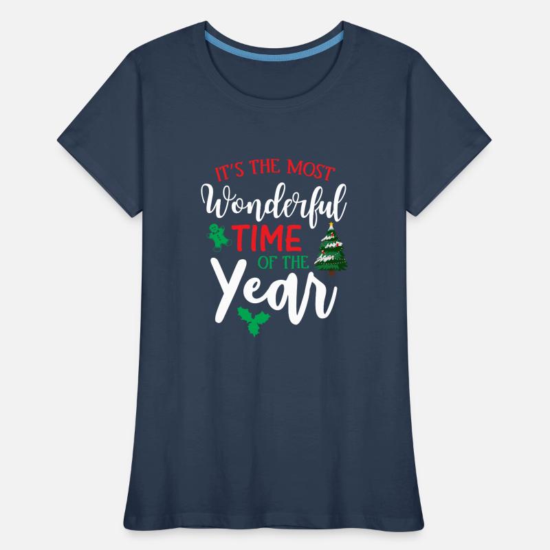 C’est la période la plus merveilleuse de l’année T-shirt bio Premium Femme