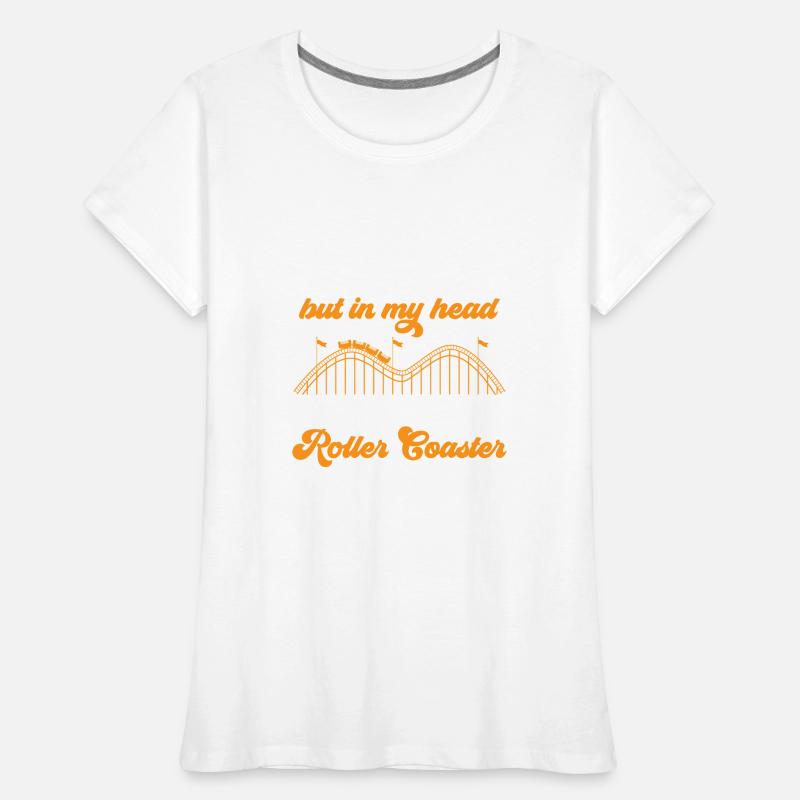 Roller Coaster Parc d’attractions Roller Coaster T-shirt bio Premium Femme