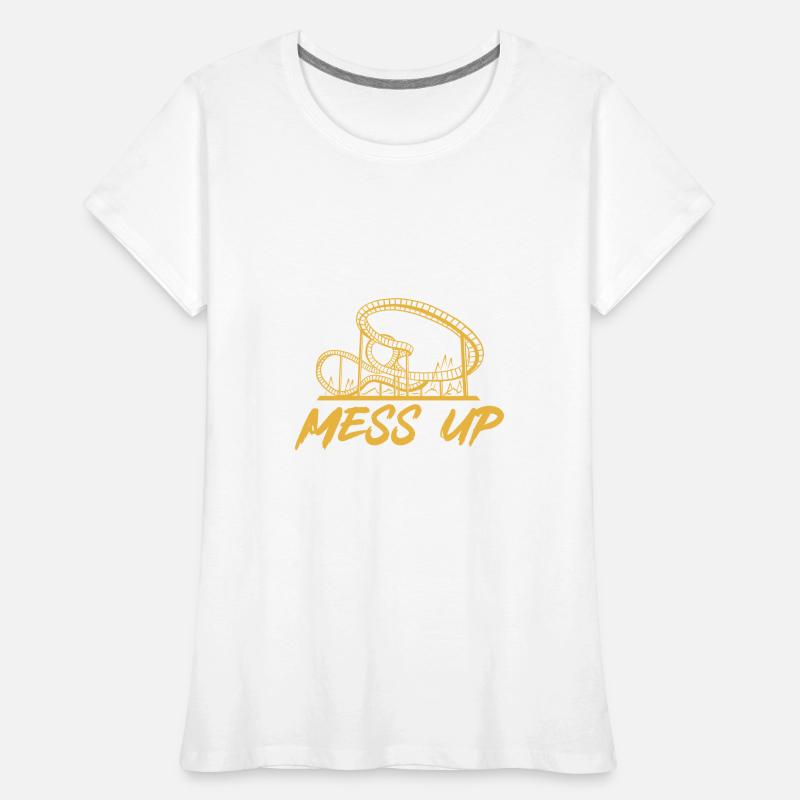 Roller Coaster Parc d’attractions Roller Coaster T-shirt bio Premium Femme