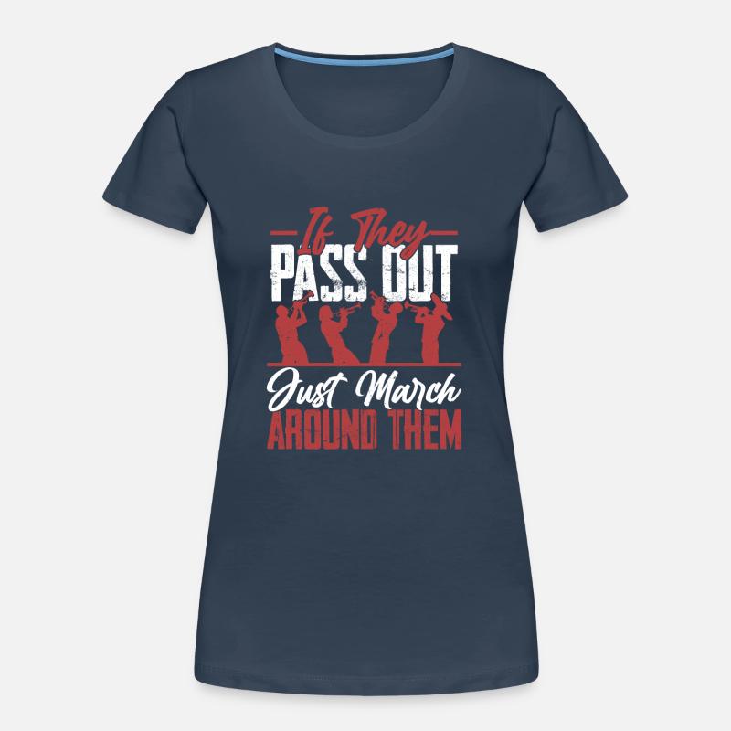 S’ils s’évanouissent, marchez autour d’eux en marchant T-shirt bio Premium Femme