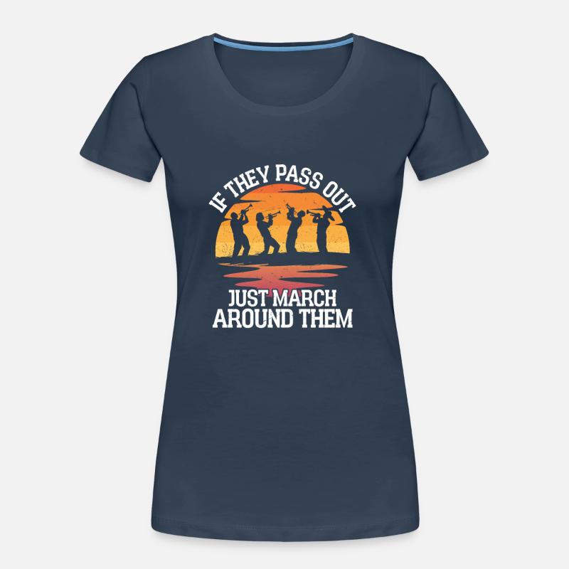 S’ils s’évanouissent, marchez autour d’eux en marchant T-shirt bio Premium Femme