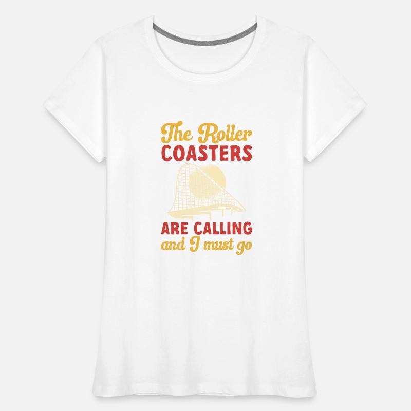 Roller Coaster Parc d’attractions Roller Coaster T-shirt bio Premium Femme