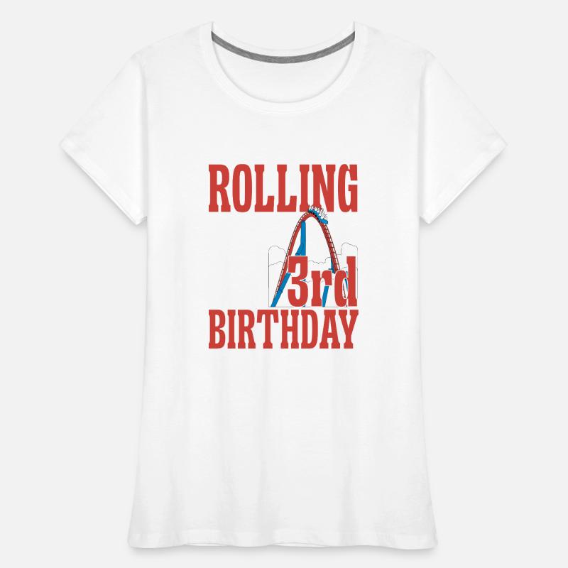 Roller Coaster Parc d’attractions Roller Coaster T-shirt bio Premium Femme