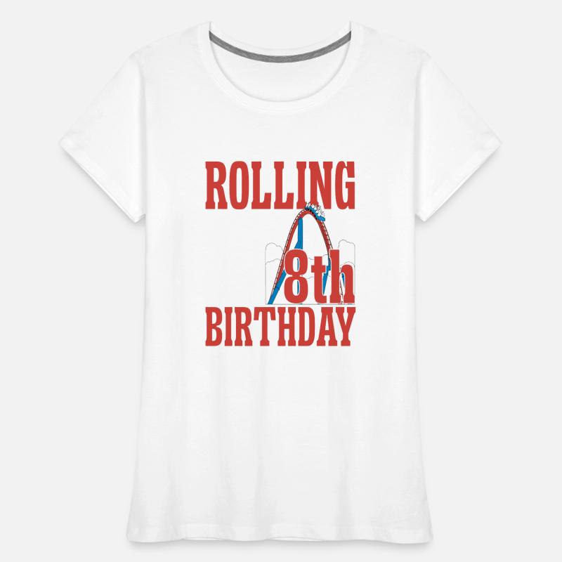 Roller Coaster Parc d’attractions Roller Coaster T-shirt bio Premium Femme