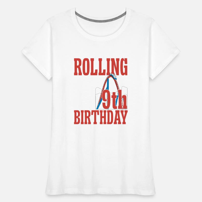 Roller Coaster Parc d’attractions Roller Coaster T-shirt bio Premium Femme