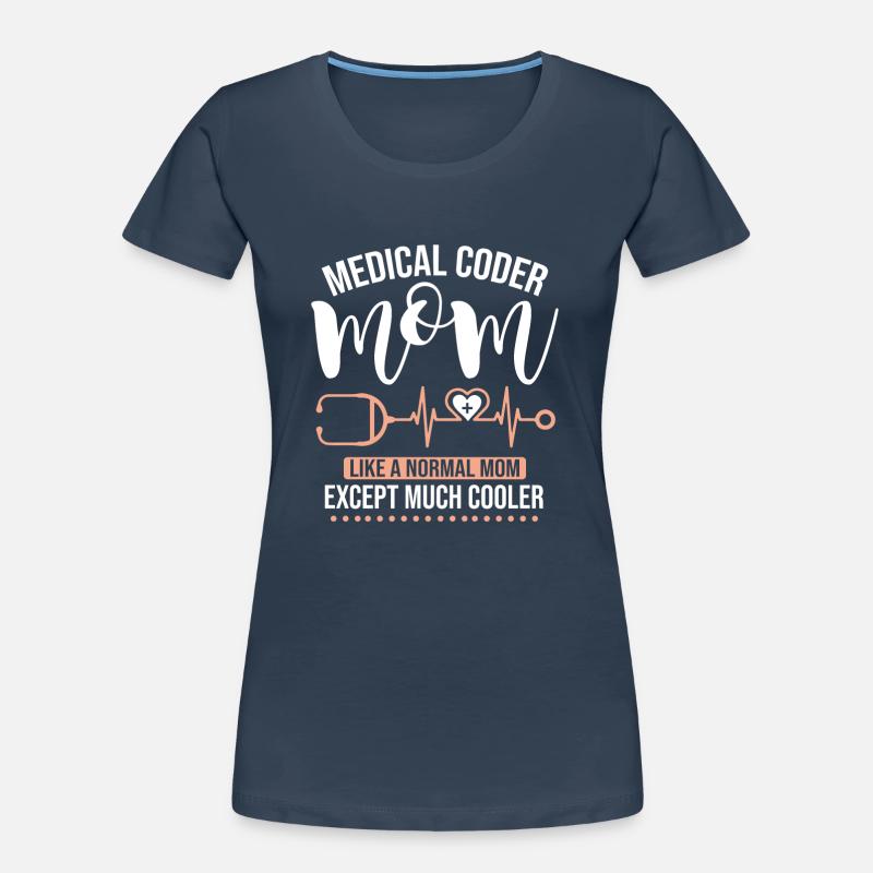 Medical Coder Coding Specialist Women's Premium Organic T-Shirt