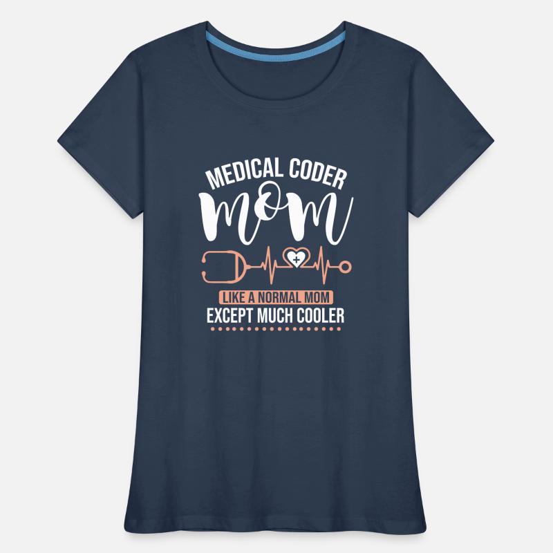 Medical Coder Coding Specialist Women's Premium Organic T-Shirt