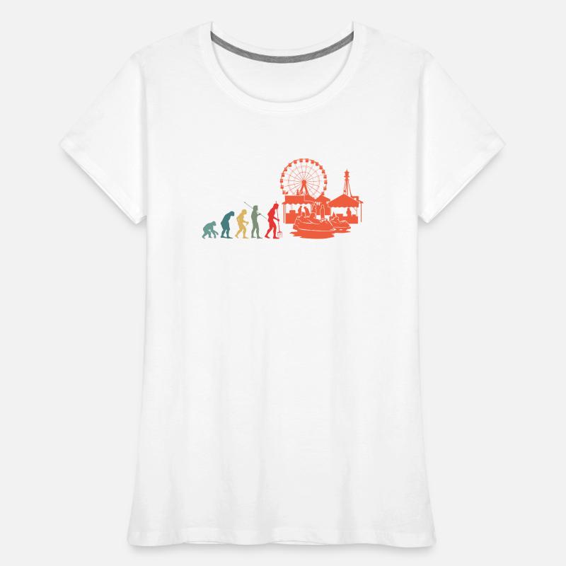 Parc d’attractions Evolution Fairground T-shirt bio Premium Femme
