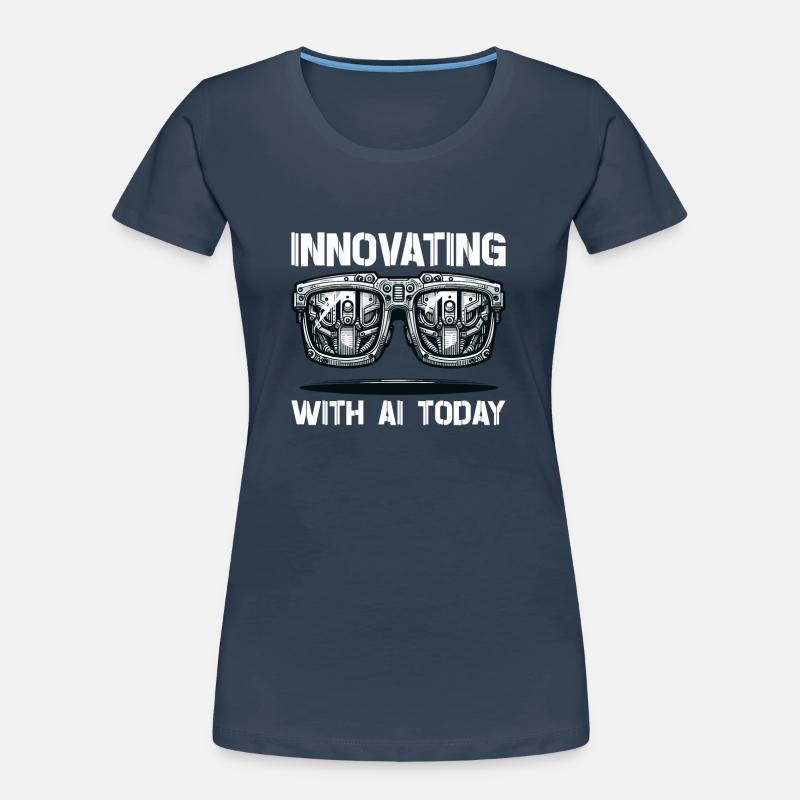 Artificial intelligence, machine learning, data Women's Premium Organic T-Shirt